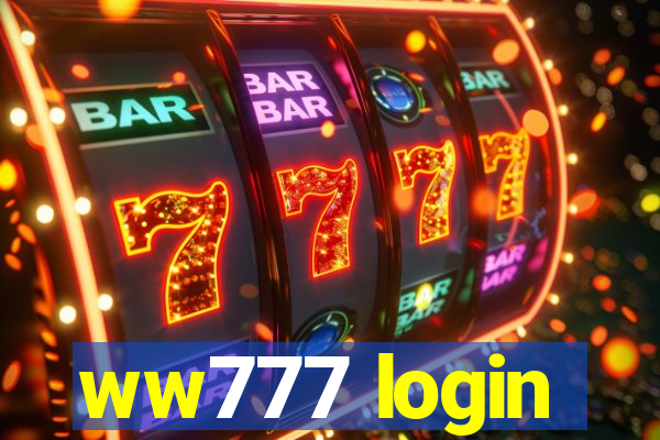 ww777 login